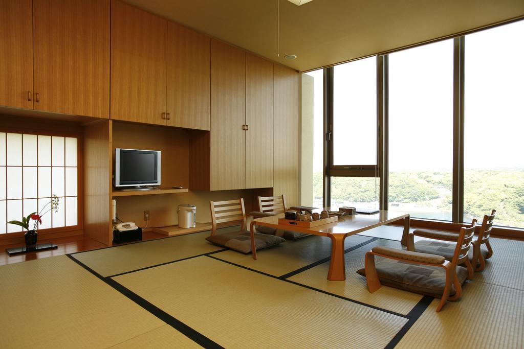 Kanko Hotel Taibokaku Karatsu Rum bild